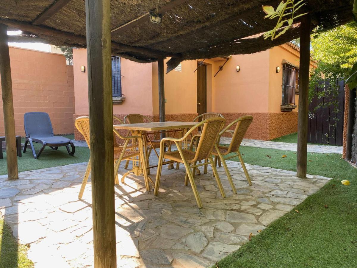 Casa Bungalows Con Jardin Privado Y Piscina Compa Cádiz Buitenkant foto